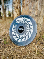Viking Dragon Fenrir Wolf Battle Shield | Authentic Home Decor