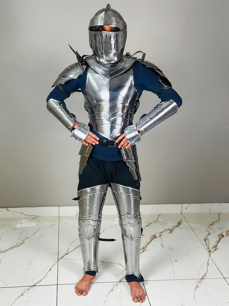 Gothic Knight Armor Suit – Medieval German Full Body Cosplay Gift