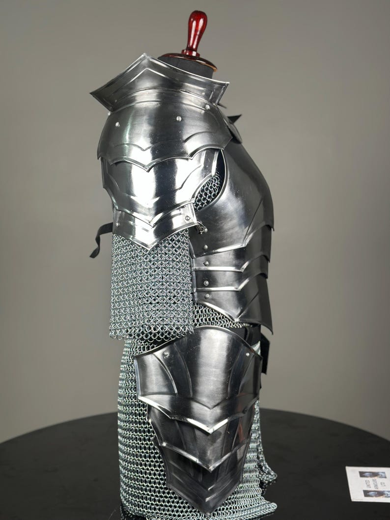 Medieval German Knight Armour Suit – 14th Century Gothic Full Body Armor for LARP, Cosplay, Décor & Gifts