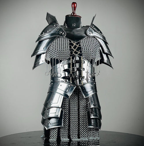 Medieval Lady Cuirass Armor Suit – Knight Cosplay & LARP Fantasy Armor for Women