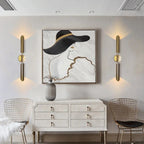 Handmade Modern Sword Wall Scone