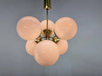 6 Light Handmade Atomic Glass Ball Sputnik Chandelier