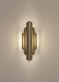 Vertical Geometric Modern Handmade Wall Sconce
