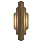 Vertical Geometric Modern Handmade Wall Sconce