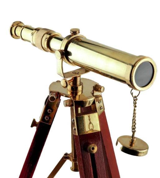 Brass Telescope with Tripod Stand BT09 - collectiblegiftitems