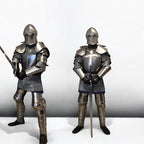 Medieval Knight Armor Steel Suit Full Body LARP Cosplay & Historical Reenactment Costume