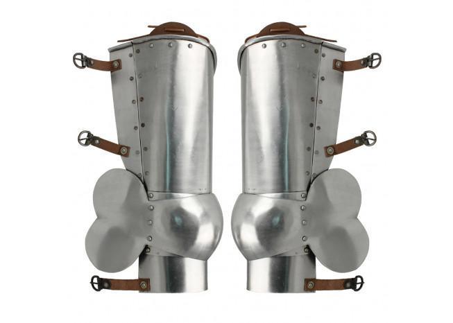 Medieval Italian 15th Century Poleyns Leg Armors - collectiblegiftitems