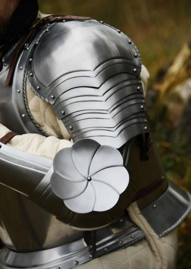 Handmade Steel Knight Armor Medieval Cuirass, Handcrafted Armor LARP Cosplay & Medieval Reenactment