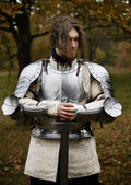 Handmade Steel Knight Armor Medieval Cuirass, Handcrafted Armor LARP Cosplay & Medieval Reenactment