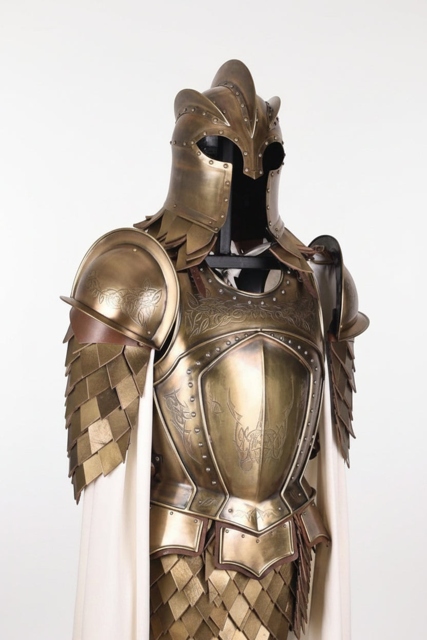 Handmade King's Guard Full Body Armor Game of thrones Medieval Knight Costume for LARP, Halloween Cosplay & Renaissance Reenactments