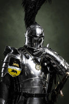 Full Body Barbuta Armor Medieval Knight Costume Handcrafted Battle-Ready Armor for LARP, Historical Reenactment & Collectors