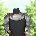 Medieval Shoulder Armor Pauldron Authentic Knight Metal Shoulder Plate for LARP, Cosplay, Renaissance Fair & Historical Reenactments