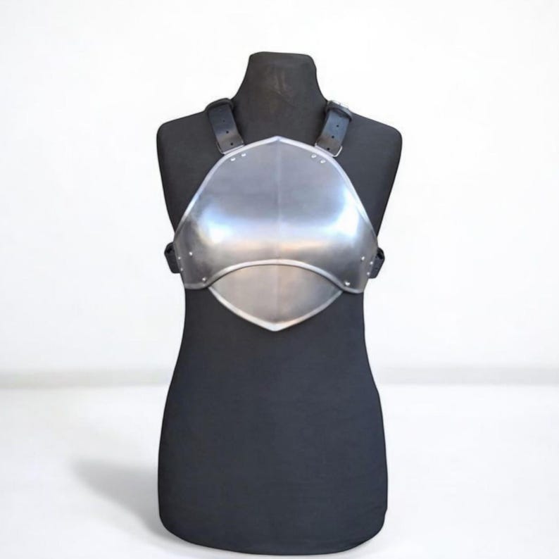 Medieval Steel Lady breastplate Cuirass Armor – Handmade Knight chestplate for LARP & Cosplay