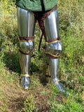 Medieval Nazgul-Style Full Leg Armor 