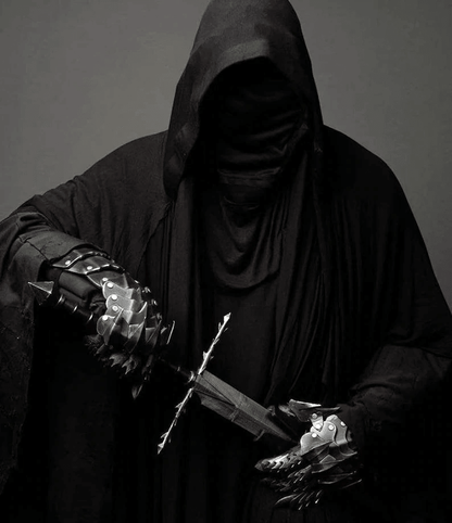 Nazgul-Kostüm inspiriert von „Der Herr der Ringe“ für Cosplay, Halloween, Mottopartys