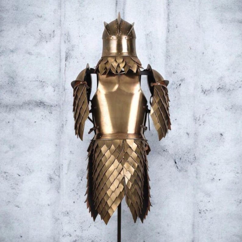 Handmade King's Guard Full Body Armor Game of thrones Medieval Knight Costume for LARP, Halloween Cosplay & Renaissance Reenactments