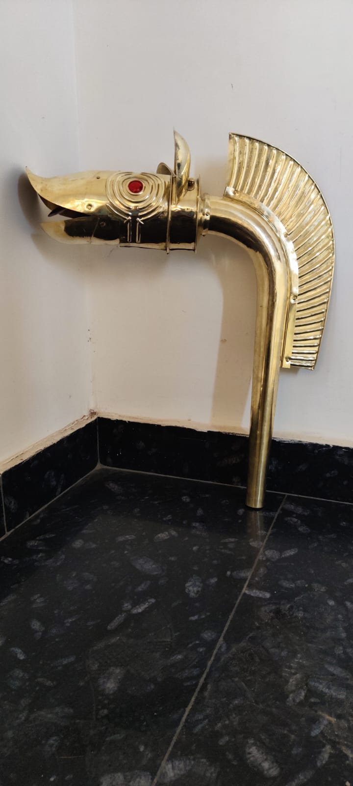 Carnyx Deskford Playable Trumpet Celtic War Horn Iron Age Trumpet Brass Carynx