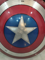 Premium Captain America Shield 22" Metal Replica for LARP & Cosplay