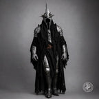 Nazgul Ringwraith Full Body Costume – Witchking of Angmar Grim Reaper Cape & Dark Rider Cosplay for Halloween or LARP