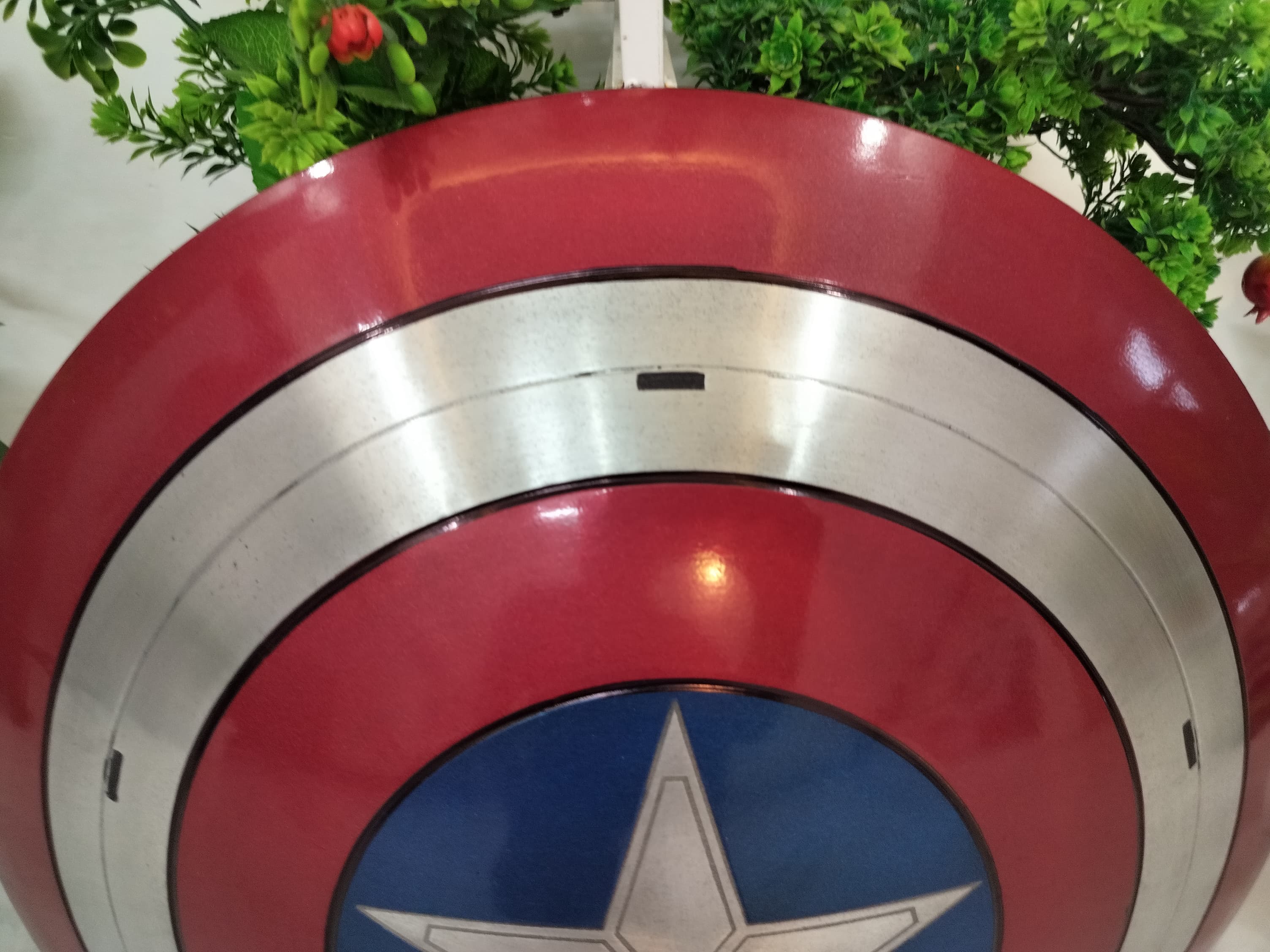 Premium Captain America Shield 22" Metal Replica for LARP & Cosplay