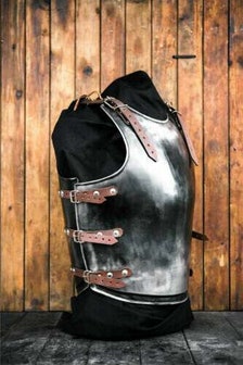 Medieval Warrior Guts Berserk Steel Knight Cuirass Body Armor Breastplate Battle Antique