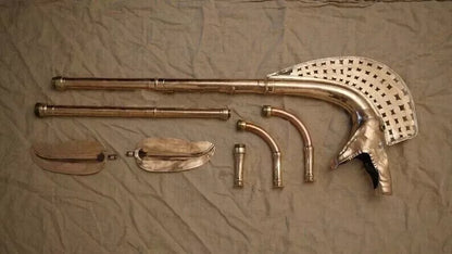 Playable 18 Gauge Bronze Carnyx: Tintignac Deskford Celtic War Horn Trumpet