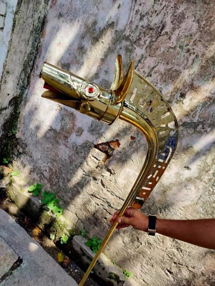 Carnyx de Tintignac - Cuerno de trompeta de guerra celta de Deskford medieval