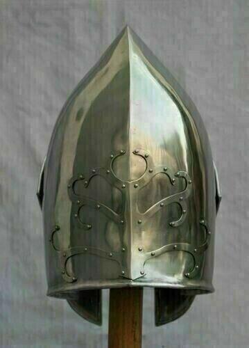 Medieval Helmet Armor Lotr Gondor Helmet LARP SCA Steel Collectible Viking helmet Decor - collectiblegiftitems