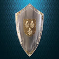 Fleur-de-lis Shield - collectiblegiftitems