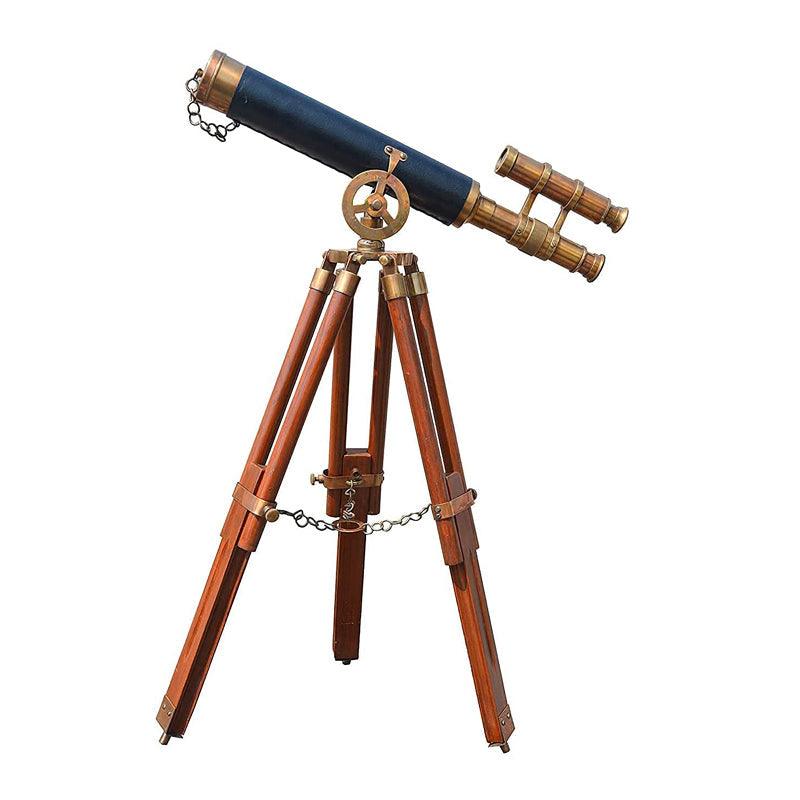 Tripod Stand Brass Telescope with DF Lens BT016 - collectiblegiftitems