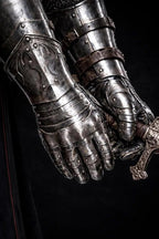 Full Body Barbuta Knight Armor Handcrafted Templar Steel Medieval Suit with Gothic Crusader Design | Cosplay, LARP Battles & Historical Costume Collectors